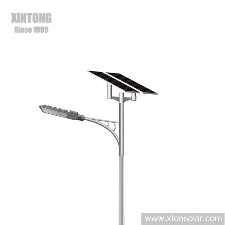 100W China Solar LED Street Lighting Arm And Brackets