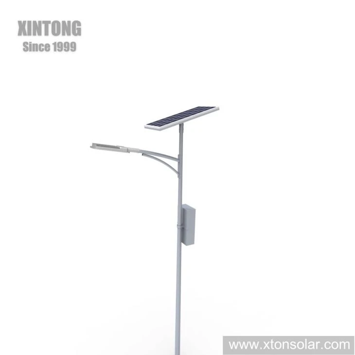 Kontroll bla fili LED Solar Street Lamp Hang Battery