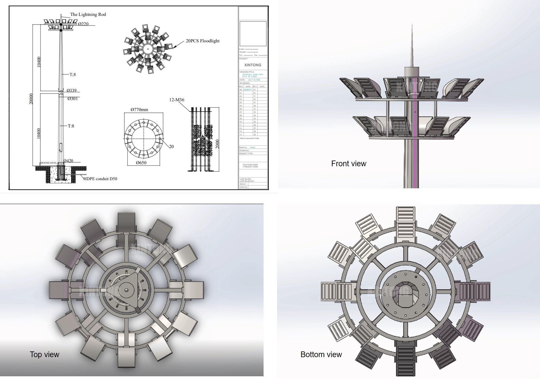 Tpinġija 2D&3D Mast High Light